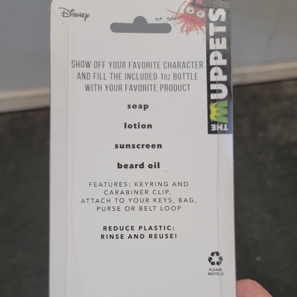 Disney The Muppets Kermit The Frog Key Chain Bottle - Picture 3 of 5